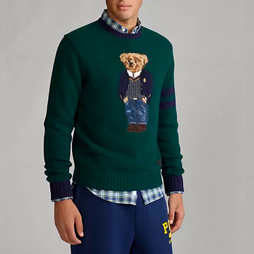 SOLDPolo crew neck sweater